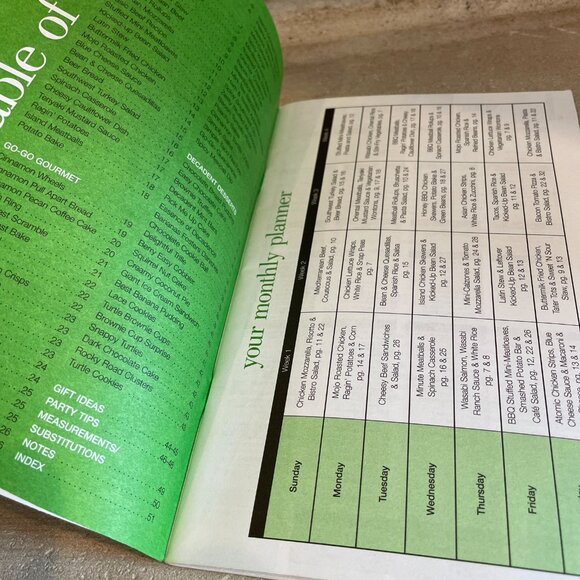 A Taste of Tupperware Volumes II & III Recipes Booklets Cookbook 2003-2004 Vtg - Picture 11 of 12